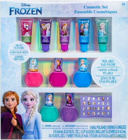 Zestaw kosmetyków lakiery i błyszczyki Disney Frozen Kraina Lodu 2 4C3