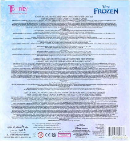Zestaw kosmetyków lakiery i błyszczyki Disney Frozen Kraina Lodu 2 4C3