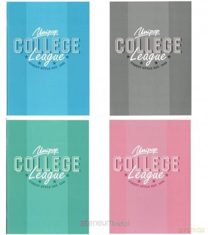Zeszyt A5/60k kratka College Prep (10szt)