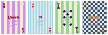 Zeszyt A5/60k kratka Hybrid Cards Mix (10szt)