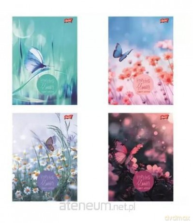 Zeszyt A5/96k linia Butterfly Meadow (10szt)