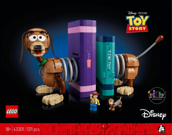 LEGO Disney Toy Story Cienki - podpórki pod książki (43301) [KLOCKI]