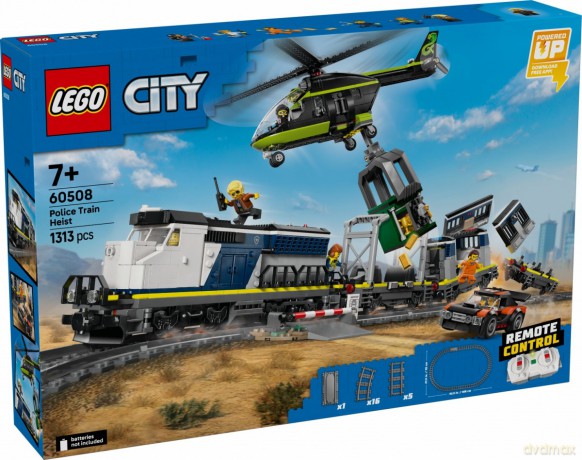 LEGO City Napad na policyjny pociąg (60508) [KLOCKI]