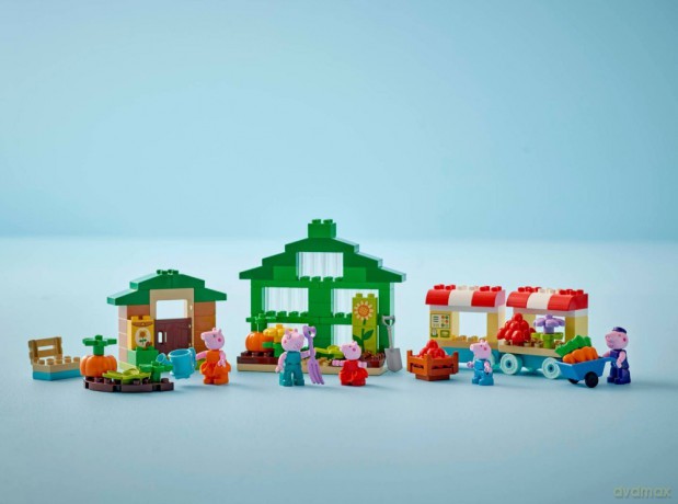 LEGO DUPLO Peppa Pig Ogród i szklarnia Dziadka świnki (10461) [KLOCKI]