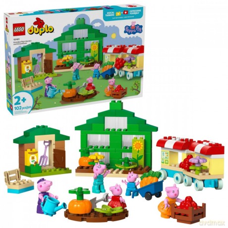 LEGO DUPLO Peppa Pig Ogród i szklarnia Dziadka świnki (10461) [KLOCKI]