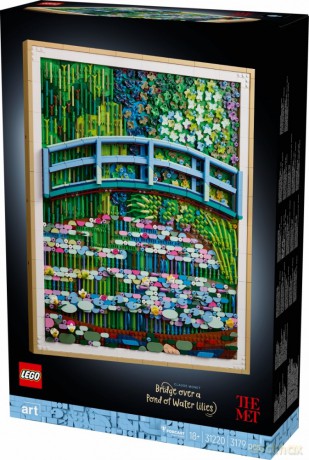 LEGO ART Claude Monet - Most nad stawem z liliami wodnymi (31220) [KLOCKI]