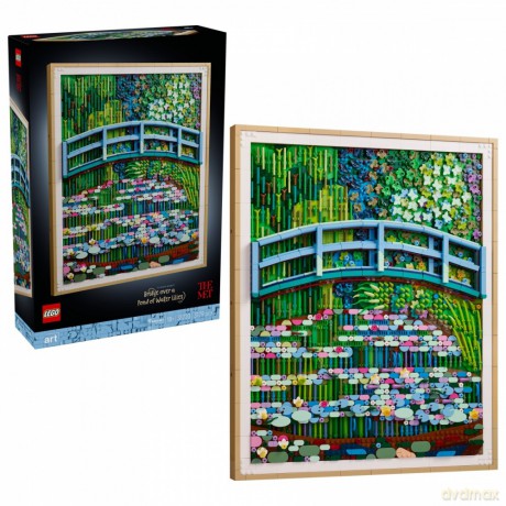 LEGO ART Claude Monet - Most nad stawem z liliami wodnymi (31220) [KLOCKI]