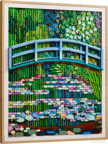 LEGO ART Claude Monet - Most nad stawem z liliami wodnymi (31220) [KLOCKI]