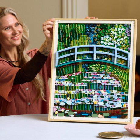 LEGO ART Claude Monet - Most nad stawem z liliami wodnymi (31220) [KLOCKI]