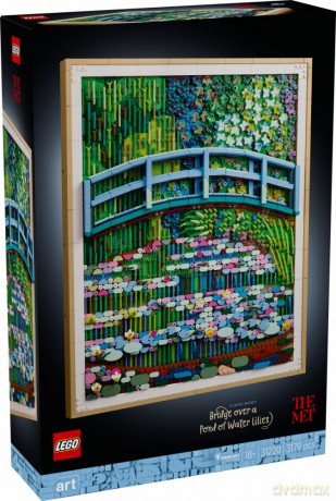 LEGO ART Claude Monet - Most nad stawem z liliami wodnymi (31220) [KLOCKI]