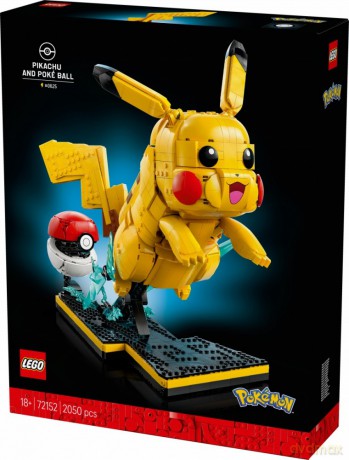 LEGO Pokemon Pikachu i Pokeball (72152) [KLOCKI]