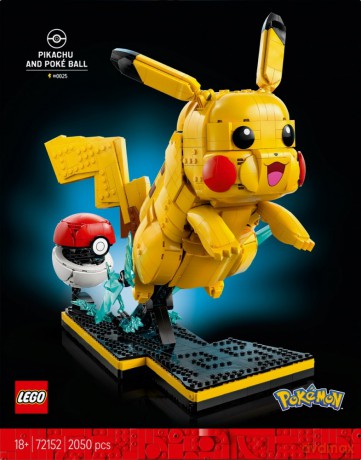 LEGO Pokemon Pikachu i Pokeball (72152) [KLOCKI]