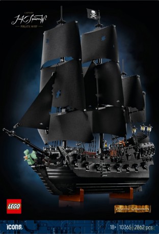 LEGO Icons Statek piracki kapitana Jacka Sparrowa (10365) [KLOCKI]