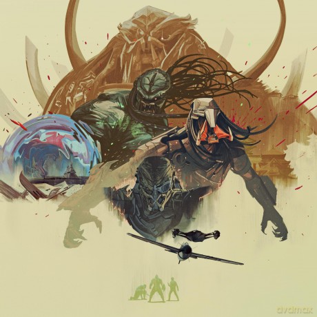 Predator: Killer Of Killers soundtrack (Predator: Pogromca zabójców) (Benjamin Wallfisch) (Green) [Winyl]