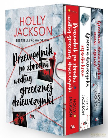 Pakiet Przewodnik po zbrodni według grzecznej dziewczynki. Przewodnik po zbrodni... - Holly Jackson [KSIĄŻKA]