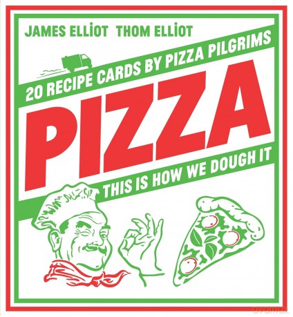 Pizza. 20 Recipe Cards by Pizza Pilgrims - Thom Elliot [KSIĄŻKA]