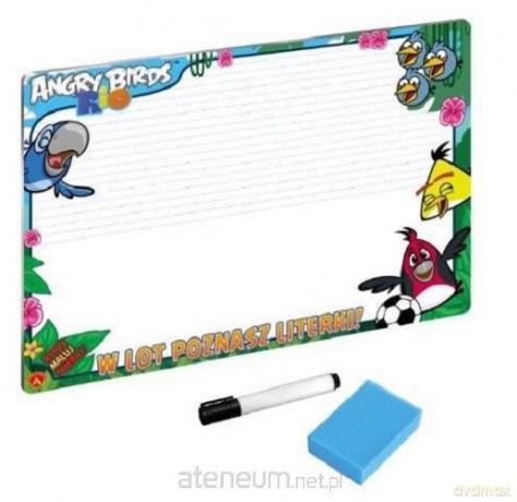 Tablica suchościeralna (średnia) - AngryBirds ALEX