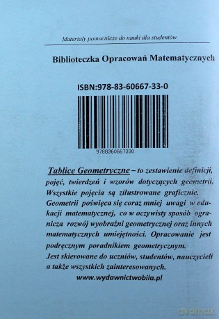 Tablice geometryczne [KSIĄŻKA]