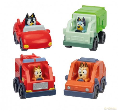 Bluey Figurka Mini Racers 1pak mix