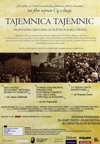 Tajmnica Tajemnic Prawdziwa historia ocalenia Polski i świata [DVD]