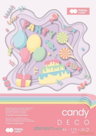 Blok Hobby Deco Candy A4/20K 170g