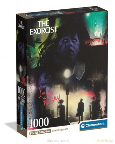 CLEMENTONI 1000 el. Exorcist - Horror Movies Compact [PUZZLE]