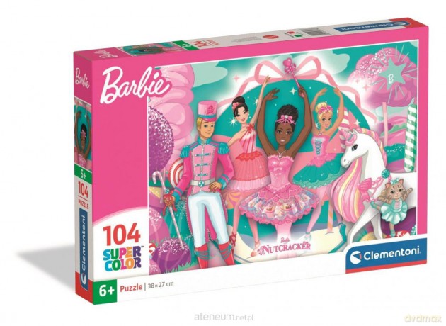 CLEMENTONI 104 el. Super Color Barbie Nutcracker [PUZZLE]