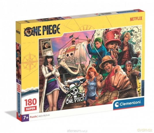 CLEMENTONI 180 el. Super One Piece Netflix [PUZZLE]