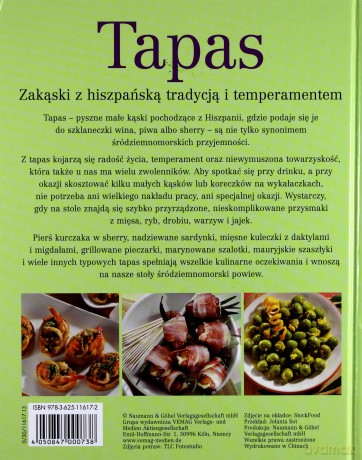 Tapas. Zakąski z hiszpańską tradycją i temperamentem [KSIĄŻKA]