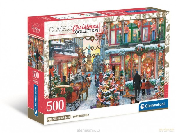 CLEMENTONI 500 el. Compact Joy Of Christmas [PUZZLE]