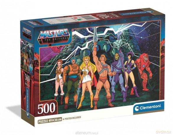 CLEMENTONI 500 el. Masters Of The Universe Compact [PUZZLE]