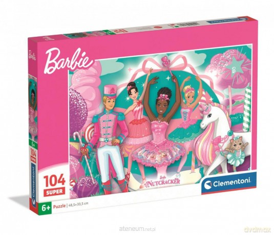 CLEMENTONI Super 104 el. Barbie Nutcracker [PUZZLE]