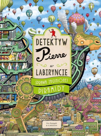 Detektyw Pierre w labiryncie (Tom 4) Sprawa - Hiro Kamigaki, IC4Design [KSIĄŻKA]