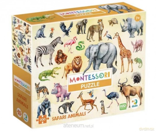 DODO 200 el. Montessori - Zwierzęta [PUZZLE]