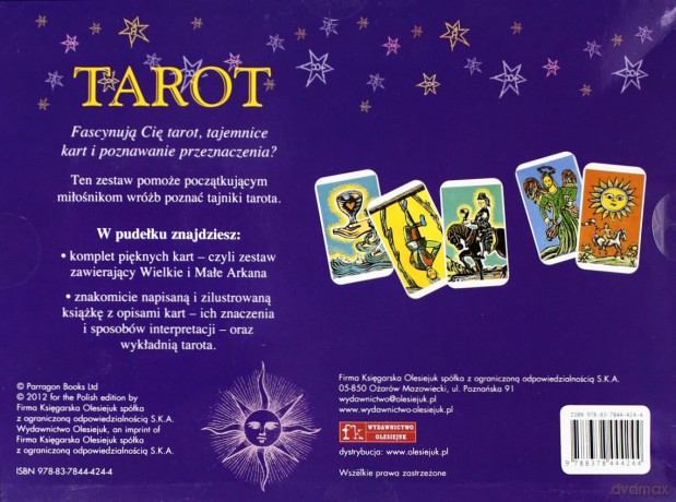 Tarot. Książka + karty [KSIĄŻKA]