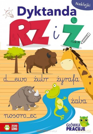Główka pracuje. Dyktanda RZ i Ż [KSIĄŻKA]