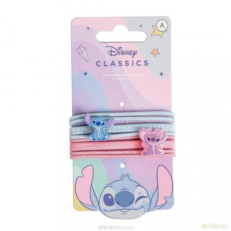 Gumki do włosów Stitch 8szt