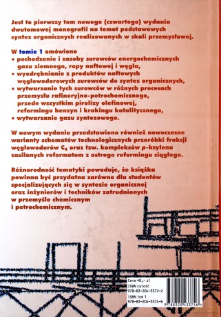 Technologia podstawowych syntez organicznych [KSIĄŻKA]