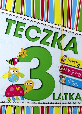 Teczka 3 latka. Koloruj, wycinaj, sklejaj [KSIĄŻKA]