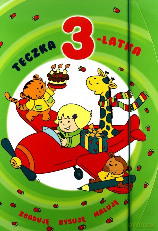 Teczka 3-latka. Zgaduję, rysuję, maluję [KSIĄŻKA]