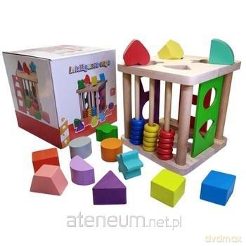 Kostka sensoryczna sorter drewniany