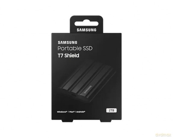 Dysk SSD T7 Shield 2TB USB 3.2, czarny