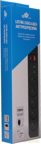 Energy Listwa Antyprzepięciowa x5,5m