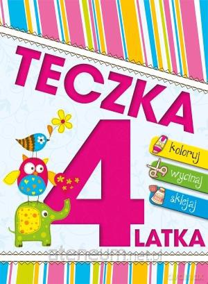 Teczka 4 latka. Koloruj, wycinaj, sklejaj [KSIĄŻKA]