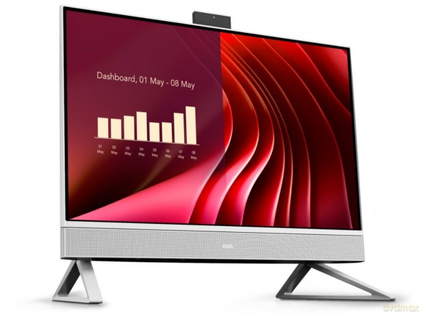 Komputer Dell 24 All-in-One EC24250 Win 11 Pro i5-1334U/16GB/512GB SSD/23.8 FHD/Intel Iris Xe/Cam/WLAN + BT/Backlit Kb/3Y ProSupport