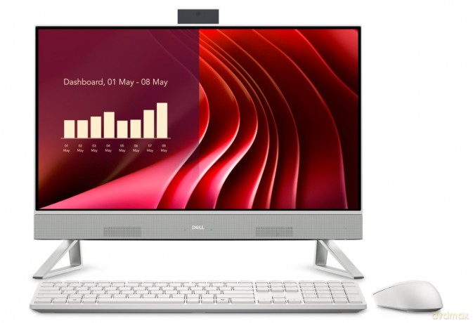 Komputer Dell 24 All-in-One EC24250 Win11Pro CORE 7-150U/ 16GB/1TB/23.8 FHD Touch/Intel Graphics/Cam/WLAN + BT/3Y ProSupport