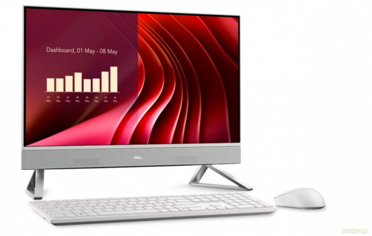 Komputer Dell 24 All-in-One EC24250 Win11Pro i5-1334U/16GB/512GB/23.8 FHD/Intel UHD Graphics/Cam/WLAN+BT/3Y AN + BT/3Y ProSupport