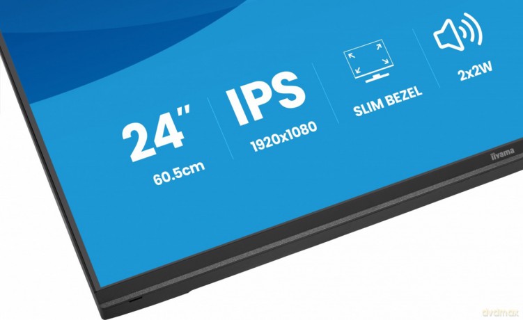 Monitor ProLite 23.8 cala X2497HSU-B1 IPS,FHD,HDMI,DP,120Hz,350CD,2xUSBv3.2, 2xUSB-C, GW 5lat