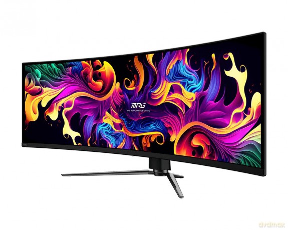 Monitor MPG 491CQPX QD-OLED LED/QD-LED/Zakrzywiony/240Hz/49 cali/Czarny