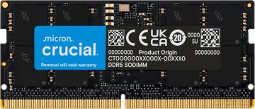 Pamięć DDR5 SODIMM 16GB/5600 CL46 (16Gbit) Tray